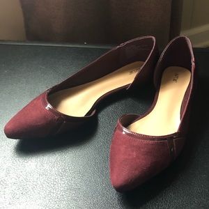 Apt. 9 D’orsay Burgundy Flats